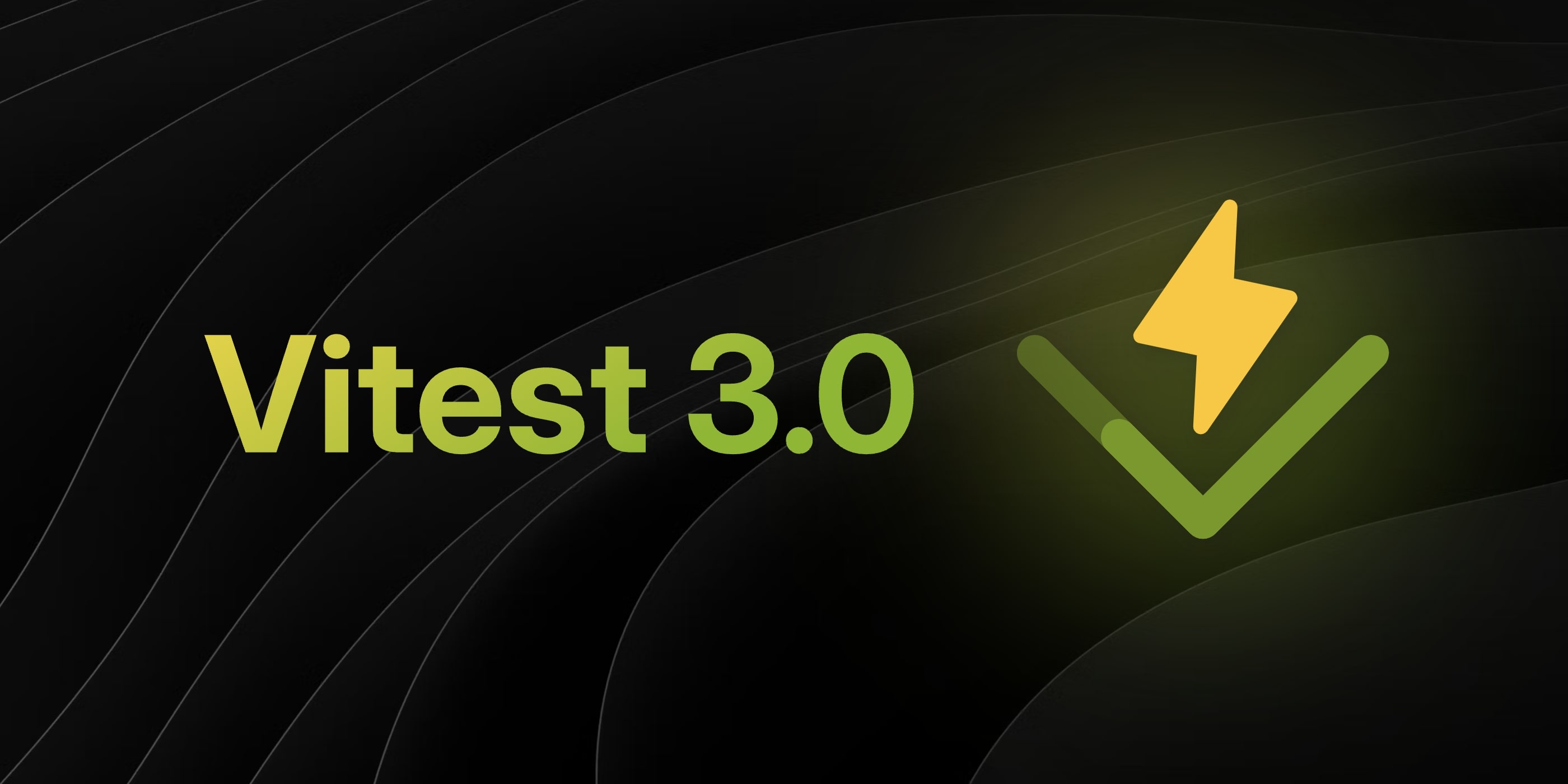 Vitest 3 公告封面图